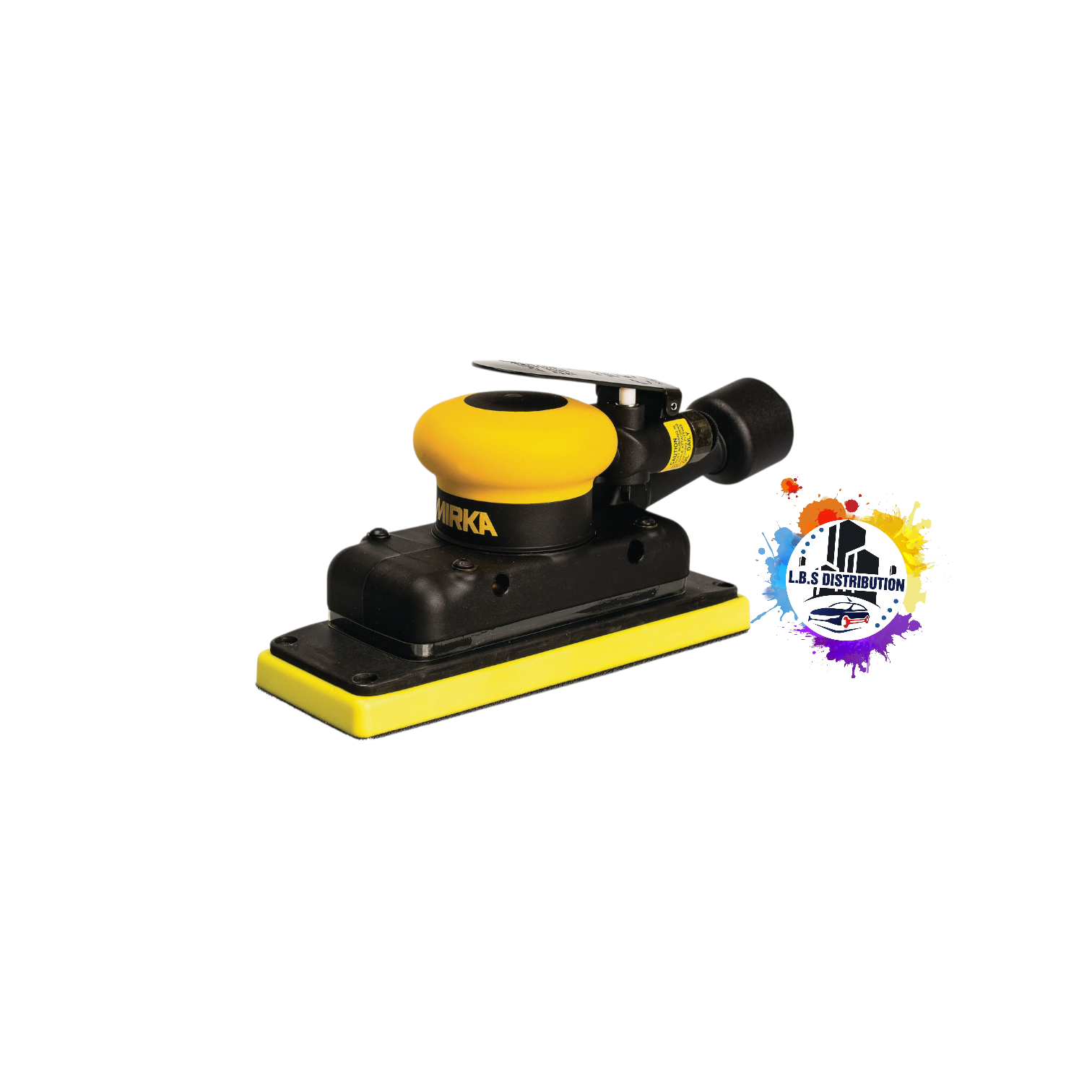 MIRKA Ponceuse Pneumatique Rectangulaire OS 383CV 70 x 198 mm